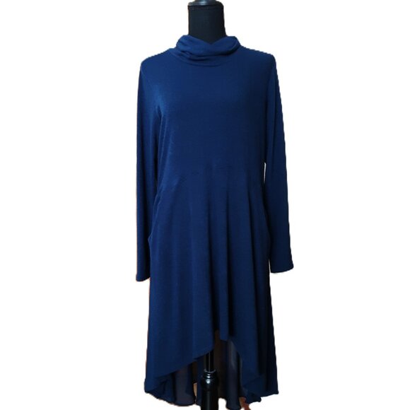 Soft Surroundings Crescent Moon High Low Tunic Dress - Picture 2 of 8
